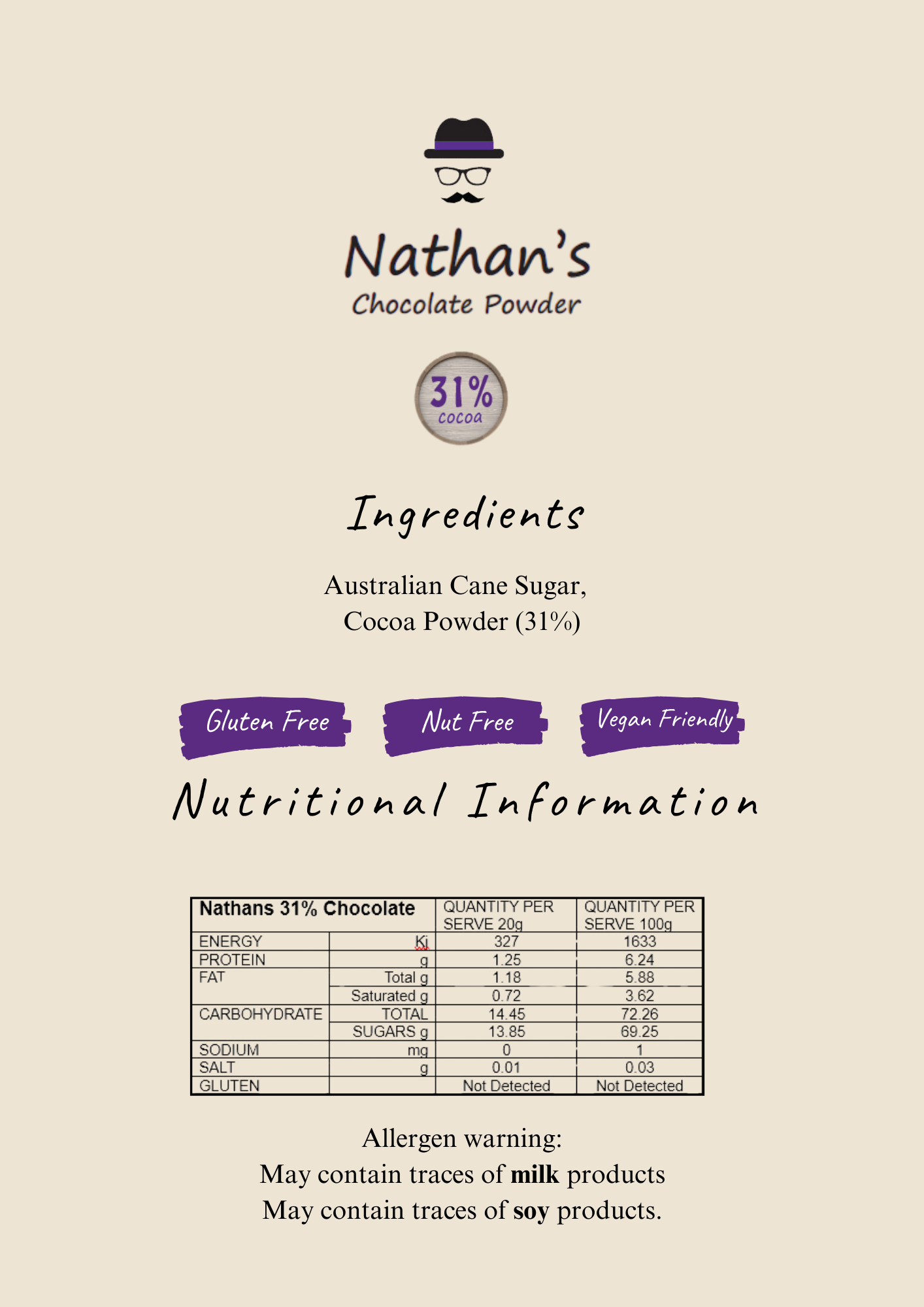 Chocolate 31% 350gTin